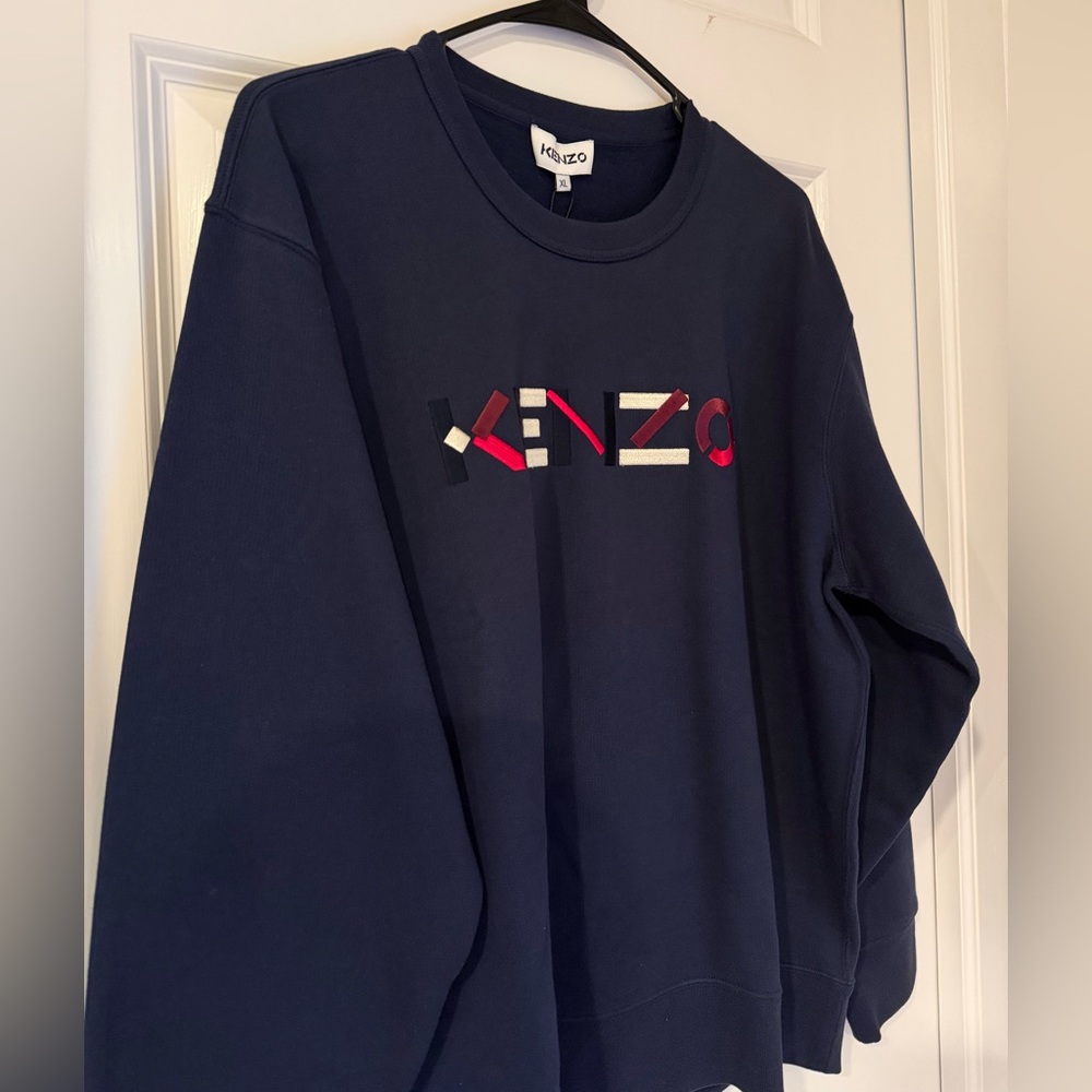 Kenzo Navy Crewneck Sweatshirt - Picture 4 of 11